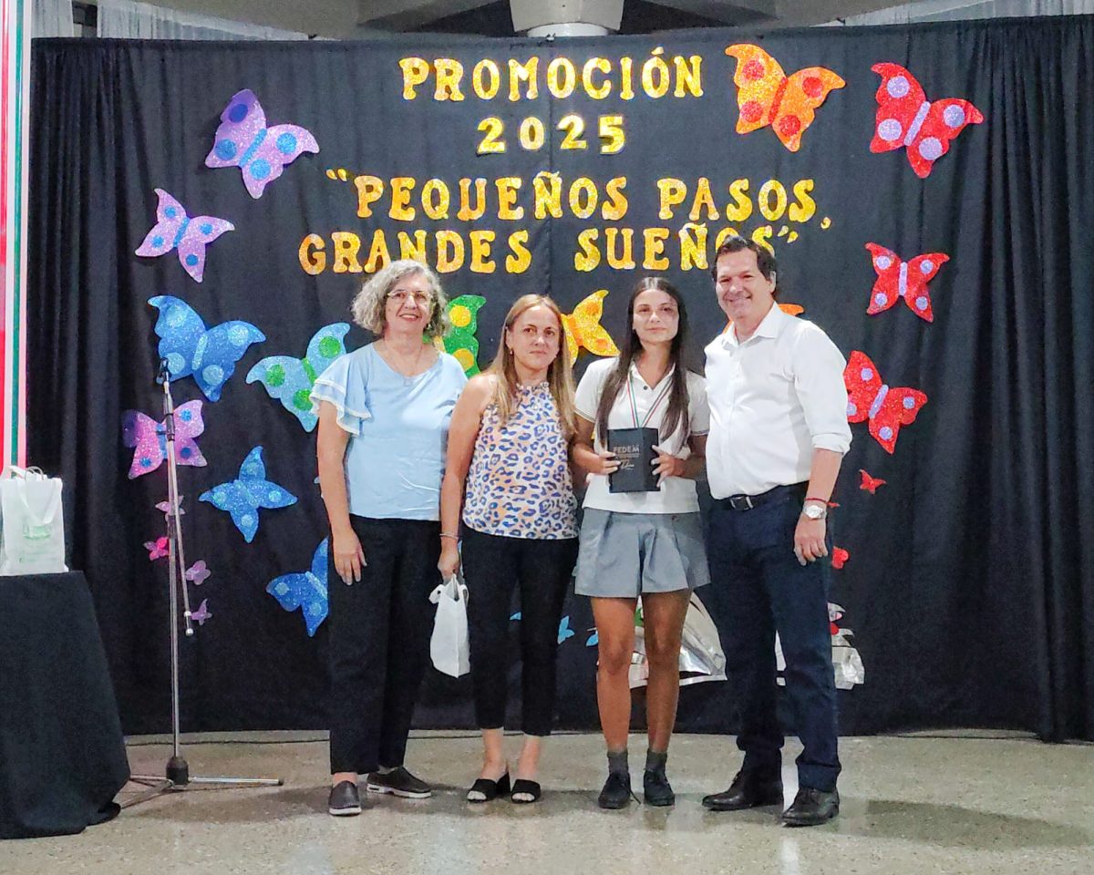 Fedem en acto colacion en Colegio Italiano “Galileo Galilei”