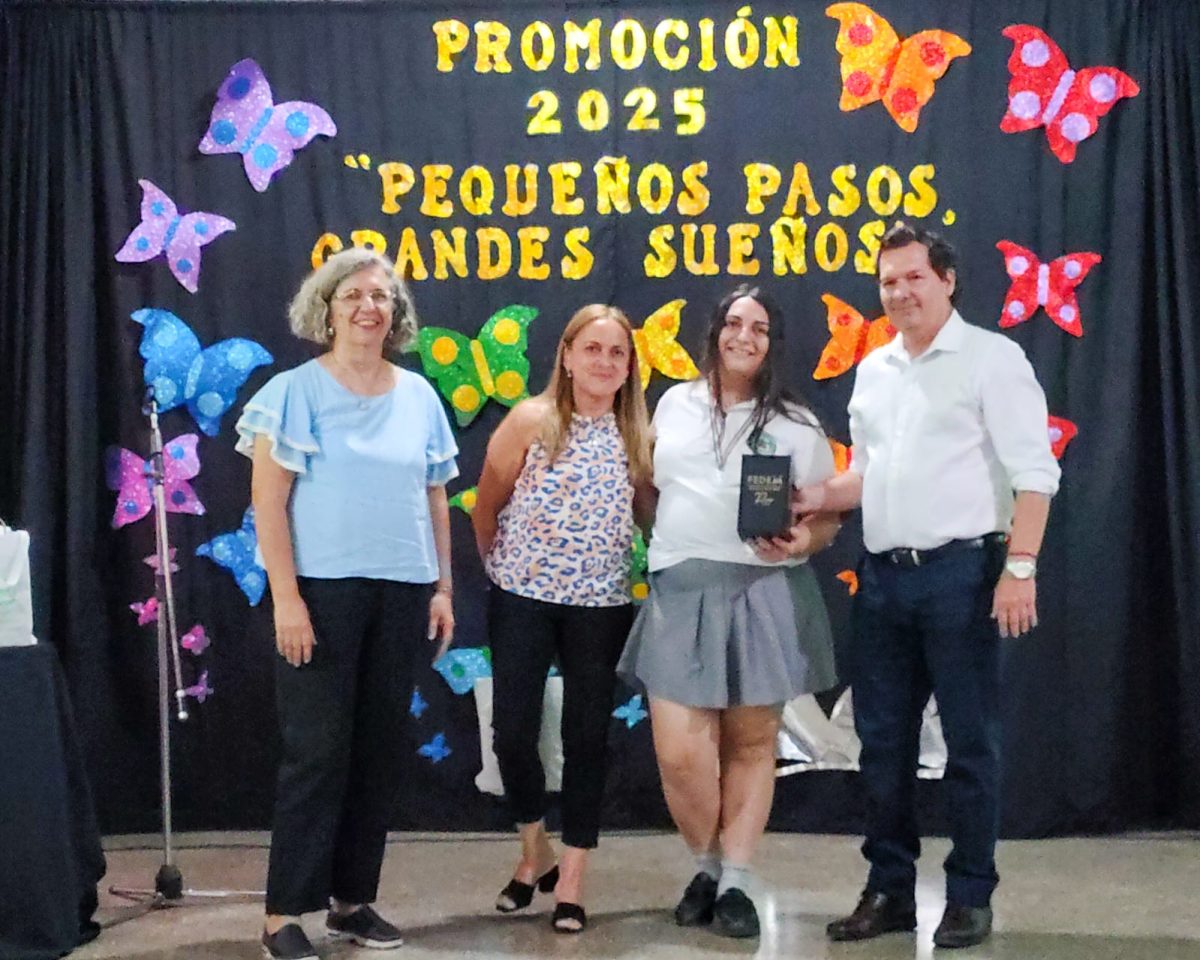 Fedem en acto colacion en Colegio Italiano “Galileo Galilei”