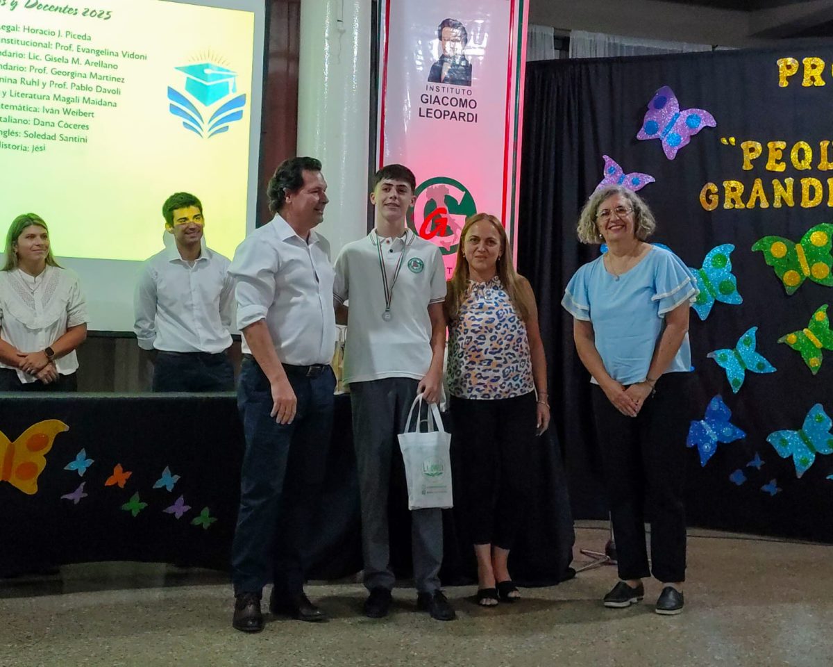 Fedem en acto colacion en Colegio Italiano “Galileo Galilei”