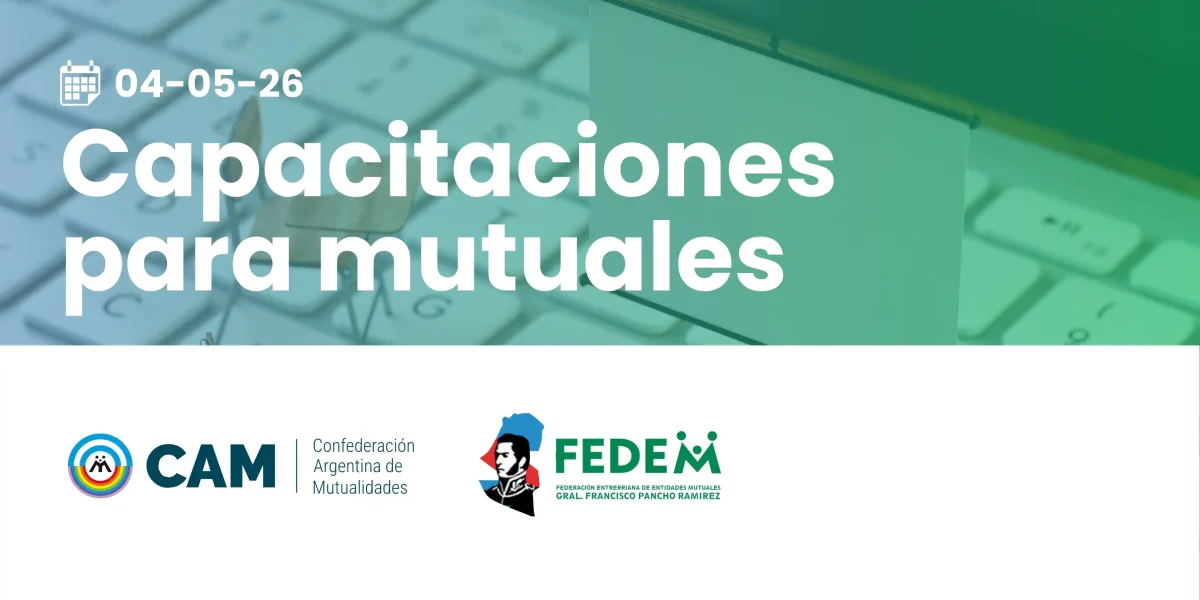 Capacitaciones para mutuales CAM 2026